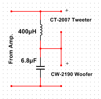 Crossover Circuit Diagram