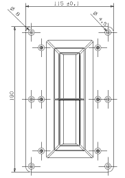 Tweeter Dimentions front