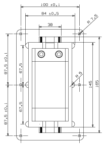Tweeter Dimentions Rear