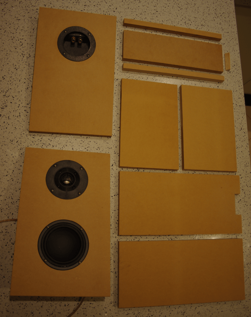 16mm MDF parts all